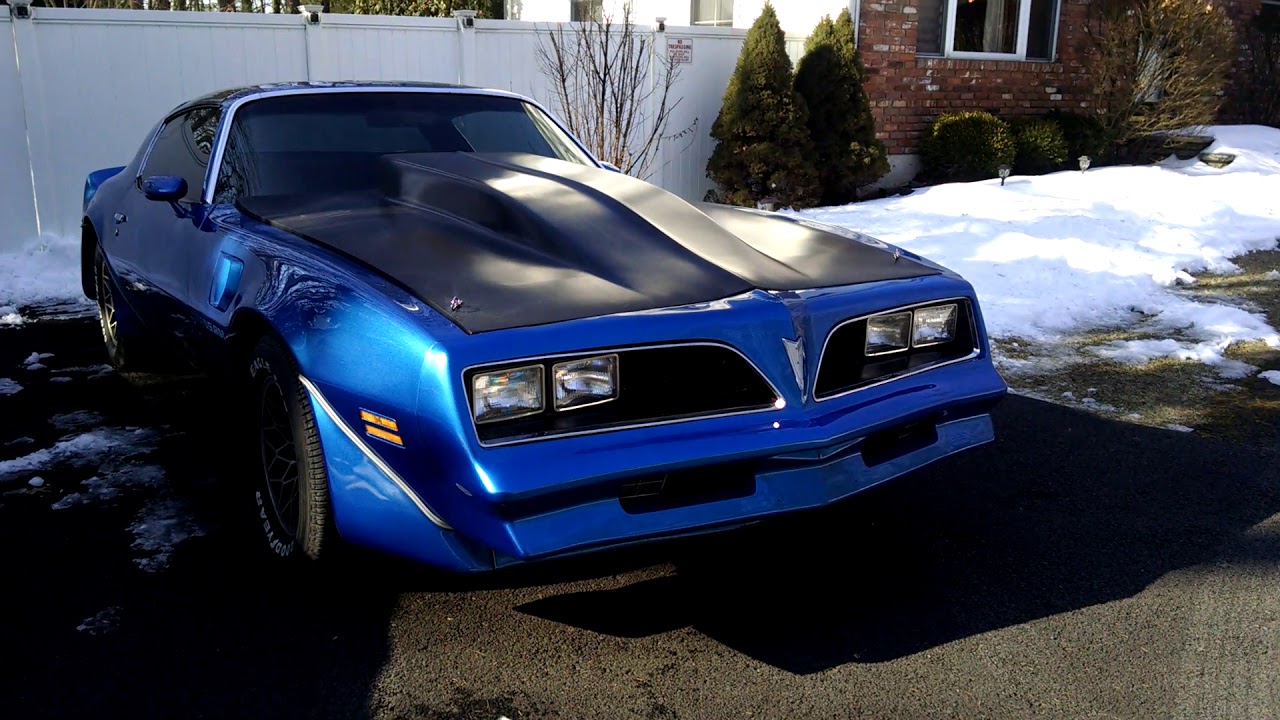 1980 Firebird with Weiand Supercharger