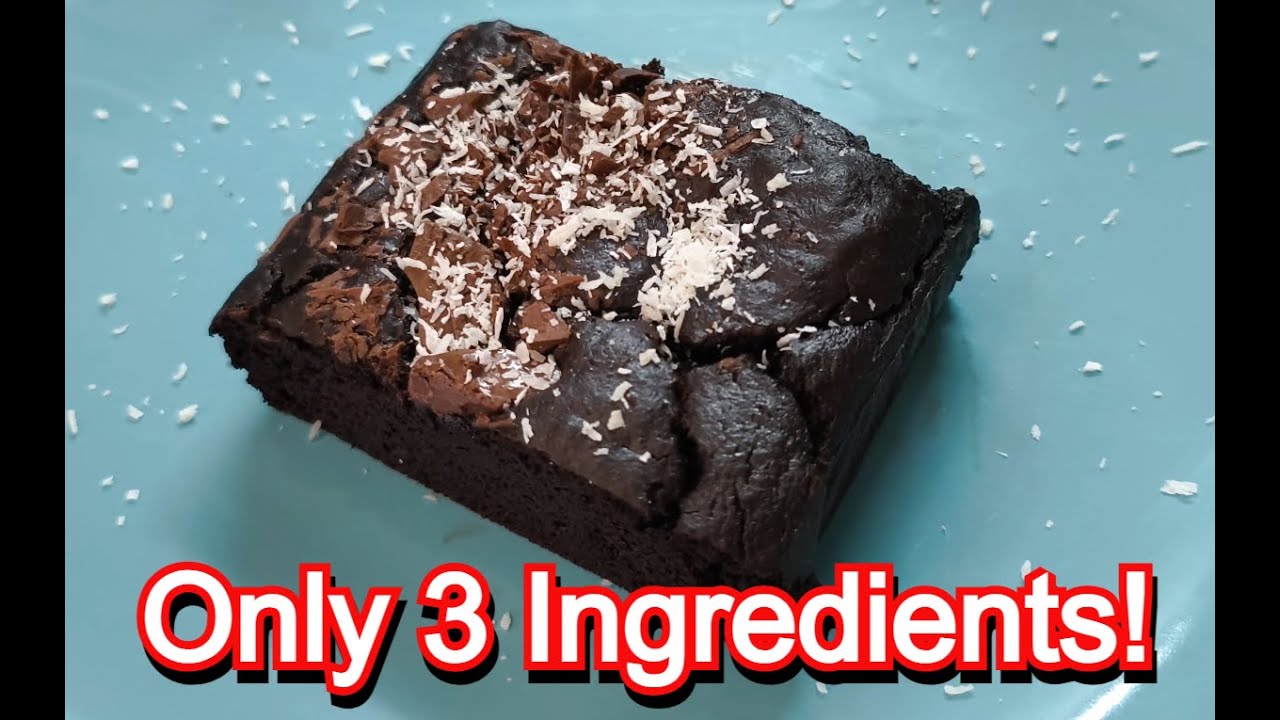 Apple Brownies in Minutes (3 Ingredients)