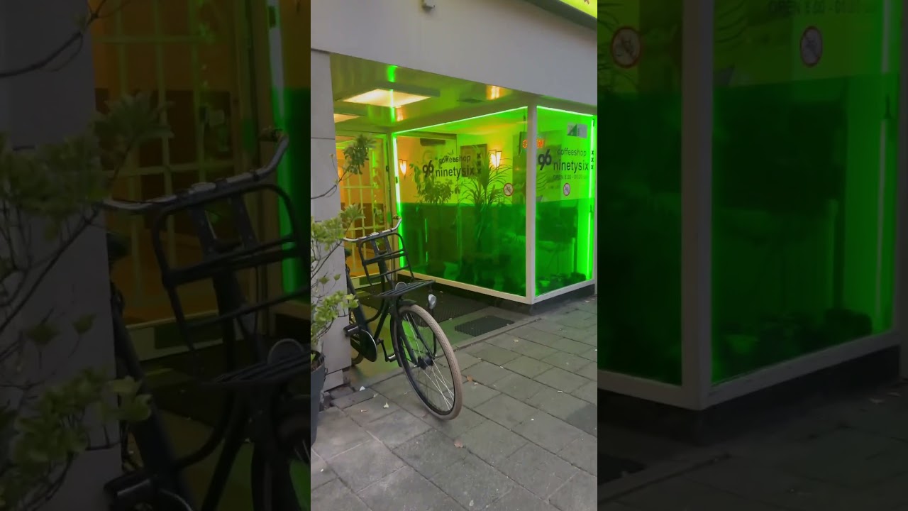 Coffeeshop 96 in Amsterdam(2023)