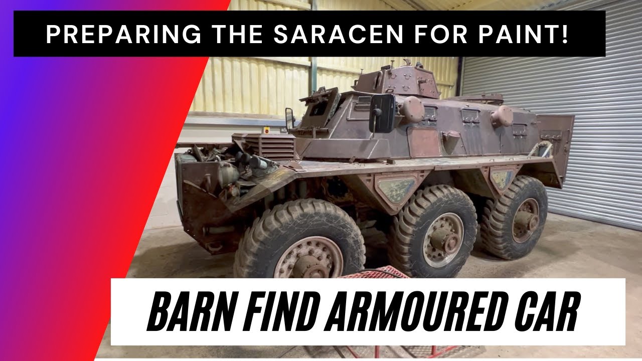 Мы находим забытое сокровище REME в бронеавтомобиле Alvis Saracen и освобождаем захваченные люки.