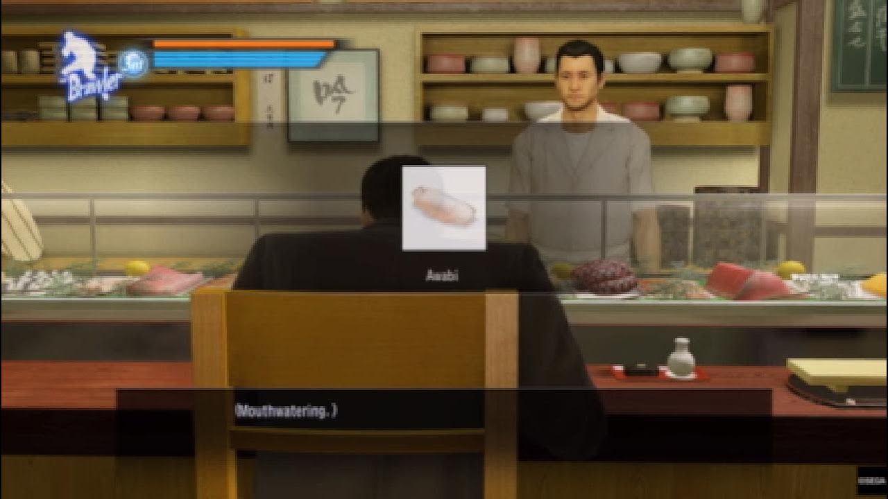 Yakuza 0 D/C Substory Kiyru Part 43 Sushi Gin's Chef/Befriend The Sushi Gin Chef