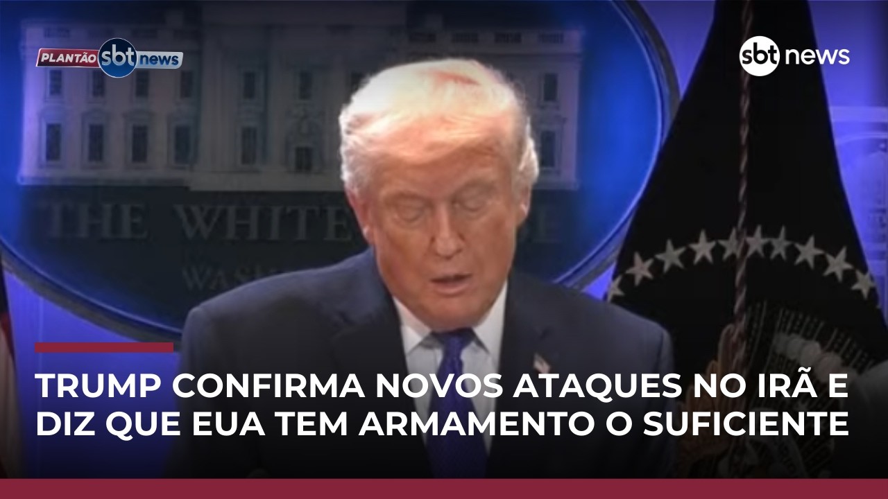 Trump confirma novos ataques no Irã e que os EUA têm armamento o suficiente | #CentraldeNotícias