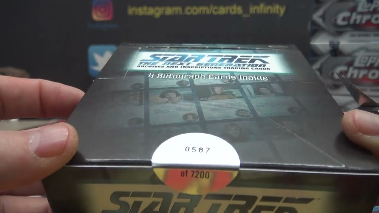 2022 Rittenhouse Star Trek Inscriptions Box Break