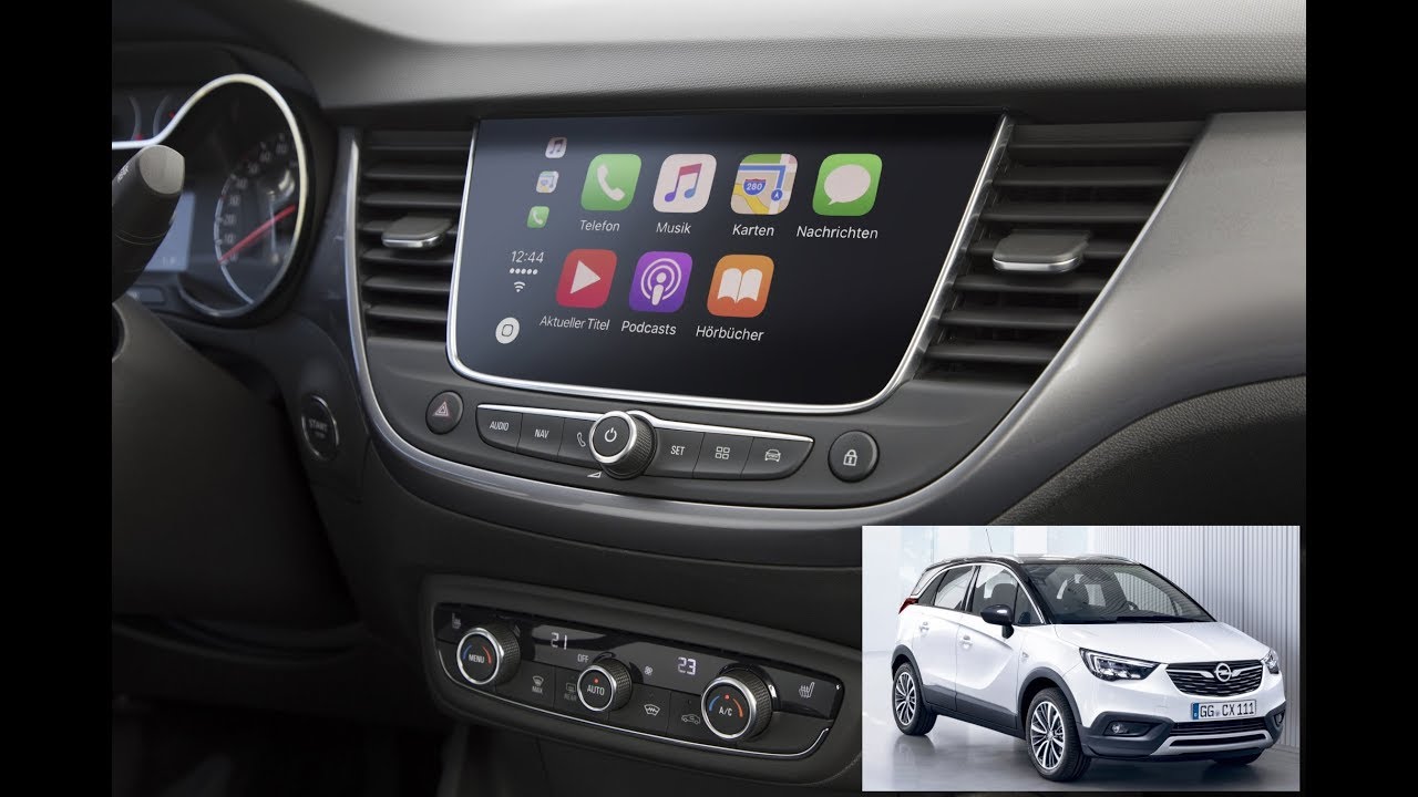 Opel Crossland X -  IntelliLink, Bordcomputer und Opel OnStar (2017)