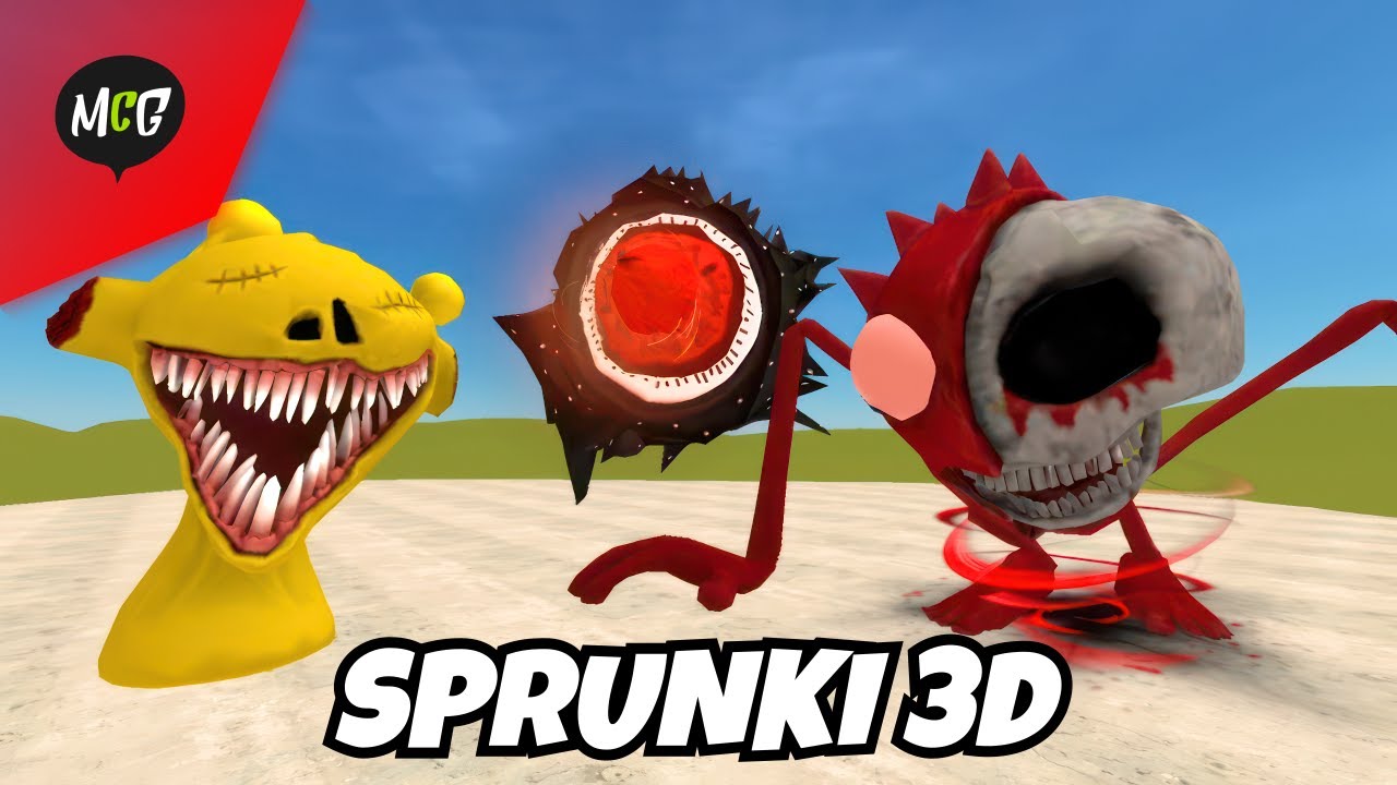 Sprunki 3D ada Mr Tree Phase 6!