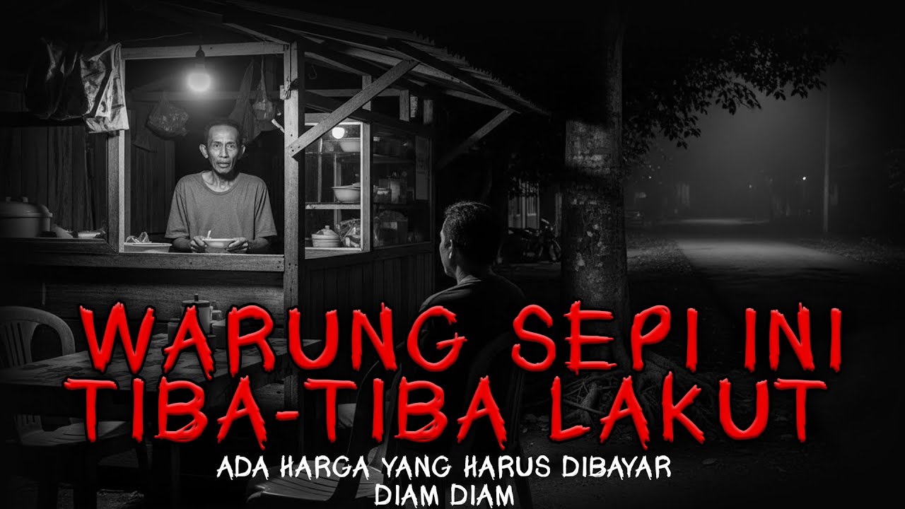 WARUNG MAKAN INI TIBA-TIBA RAMAI SETIAP MALAM, WARGA BARU SADAR ADA SANTET YANG DIPAKAI PEMILIKNYA