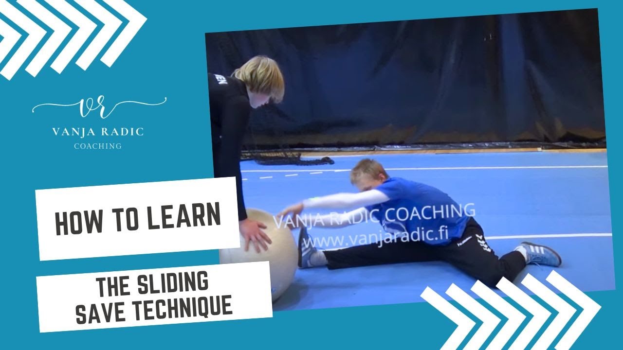 Handball Goalkeeper Training - How To Learn The Sliding Save Technique