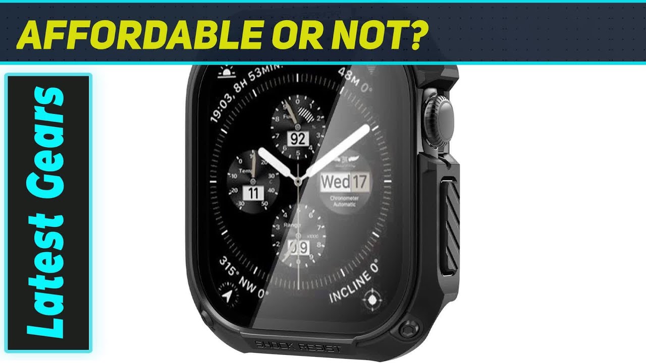 Обзор: Максимальная защита? Чехол Spigen Tough Armor для Apple Watch Series 10