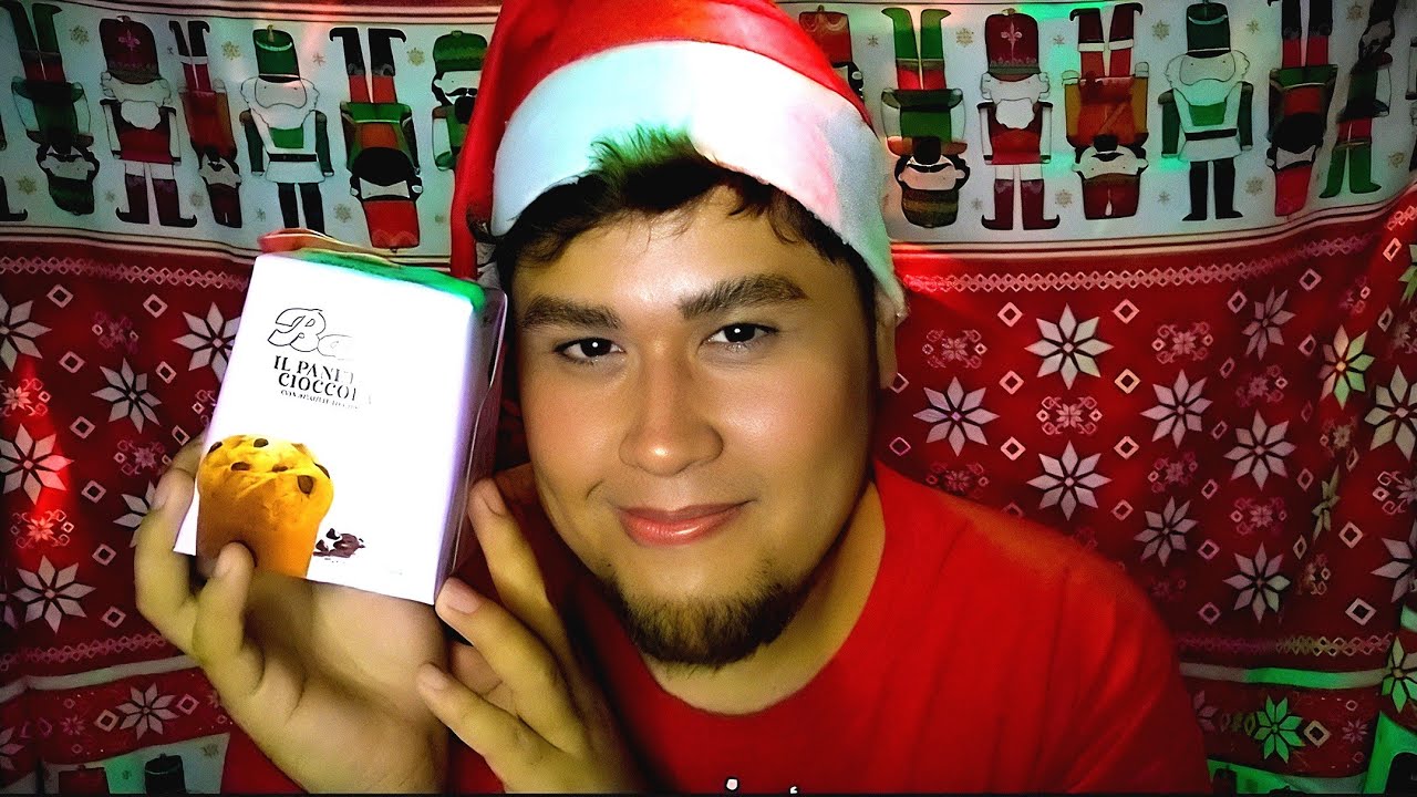 ASMR | Panettone | Paneton de Chocolate | Chismecito, Eating Sounds, Susurros