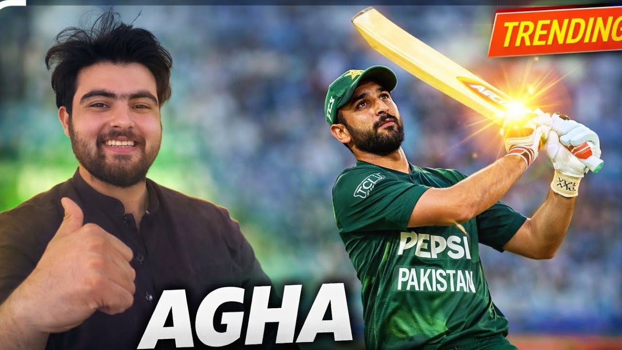 Salman Ali Agha's Fifty in Style with a Lofted Six