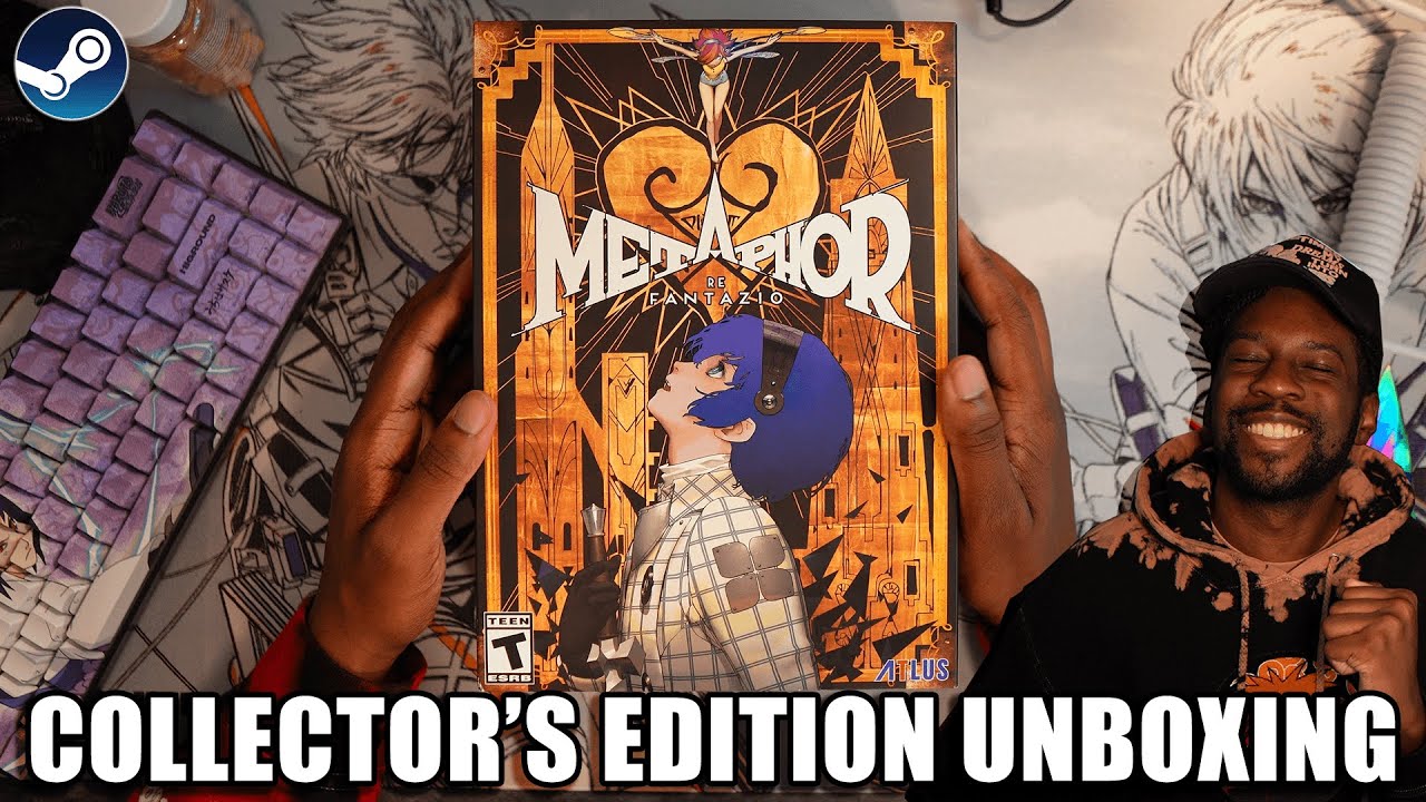 Metaphor: ReFantazio Collector's Edition Unboxing! (PC/Steam)