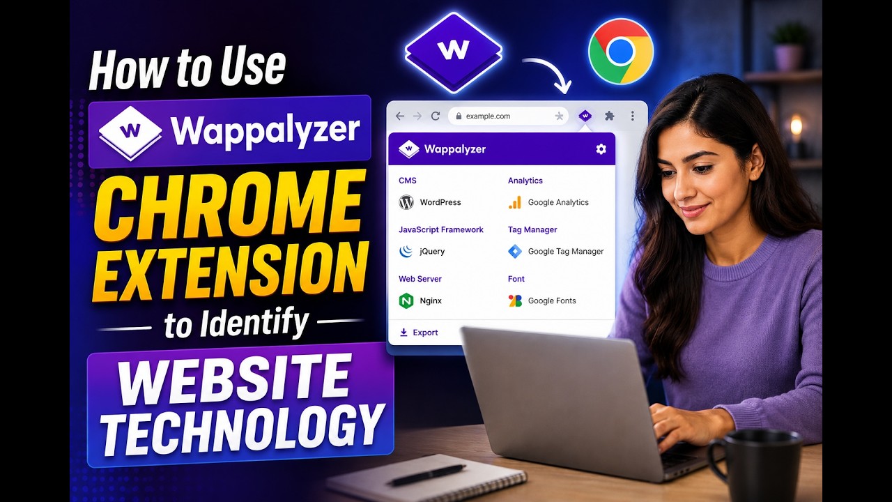 How to Use Wappalyzer Chrome Extension to Identify Website Technology
