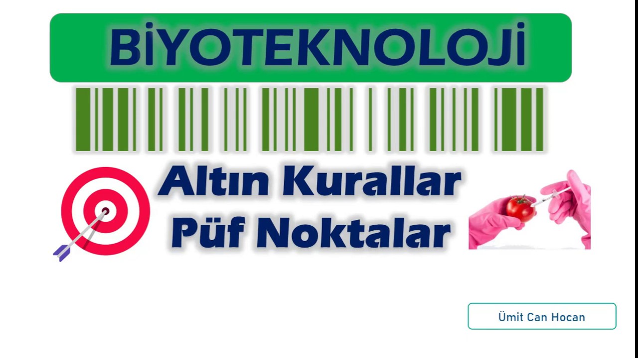 BİYOTEKNOLOJİ | 8.SINIF FEN BİLİMLERİ | LGS 2020