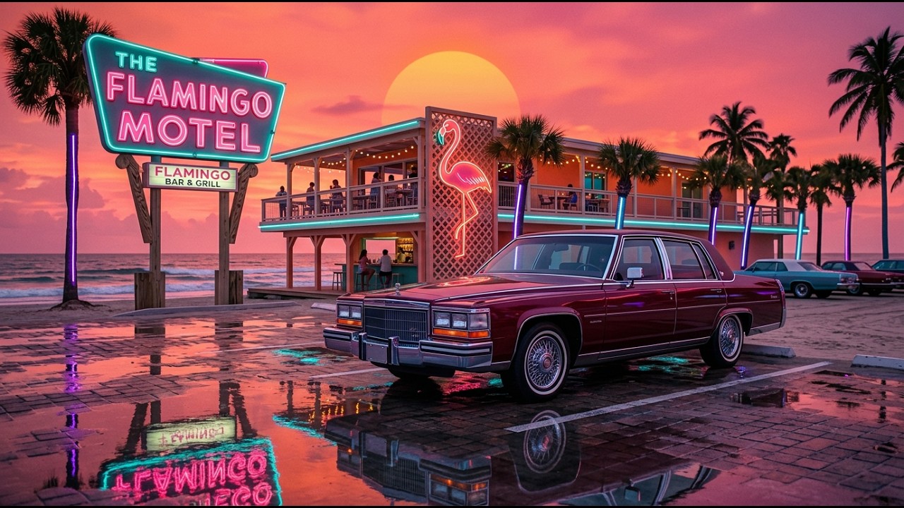 80s Retro Synthwave MIX - Miami Vice