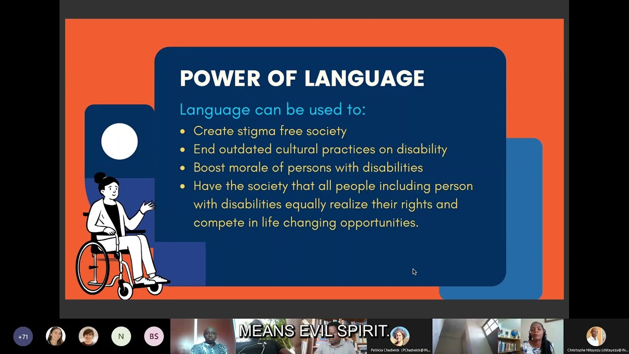 Reporting on Disability - Webinar #2 - from Internews' Health Journalism Network