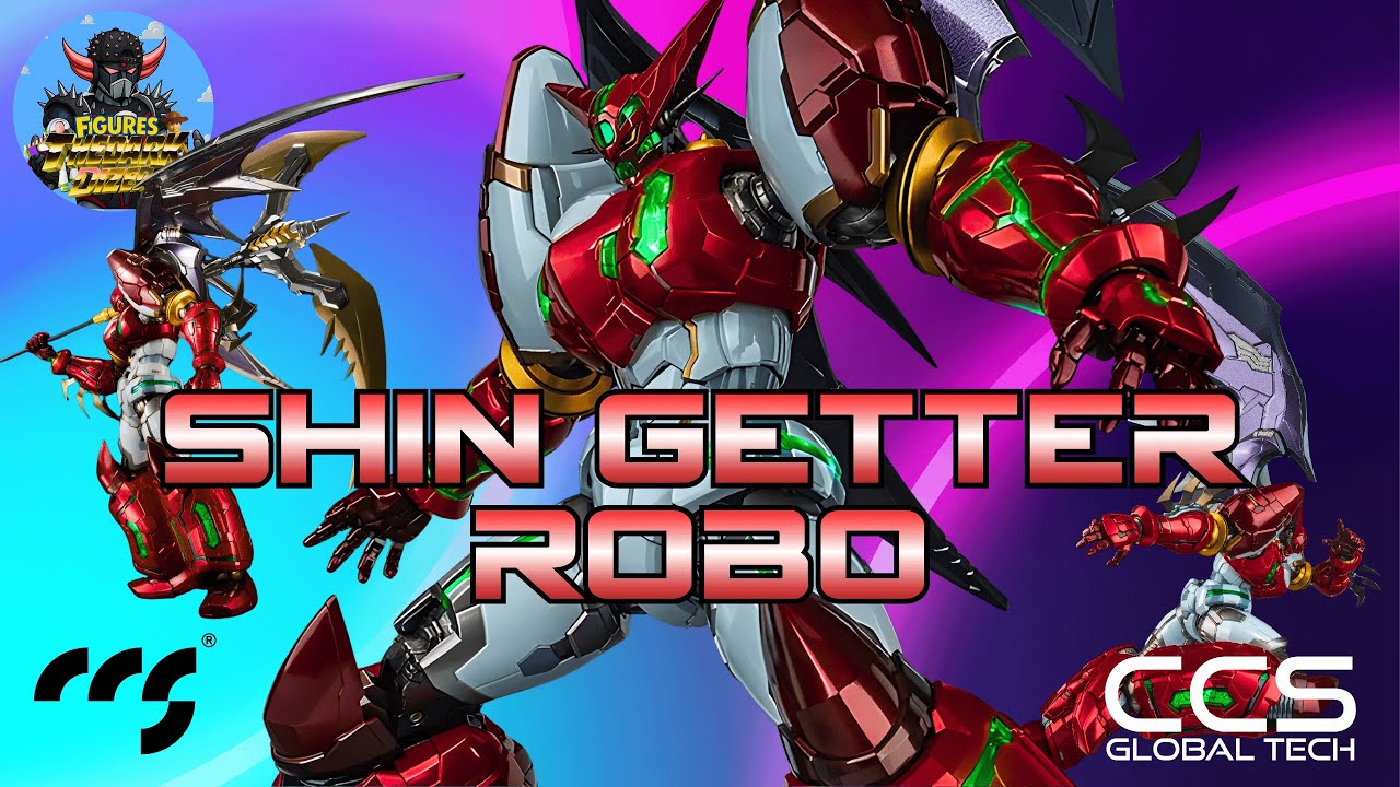 Shin Getter 1 CCS TOYS from Shin Getter Robo review FR