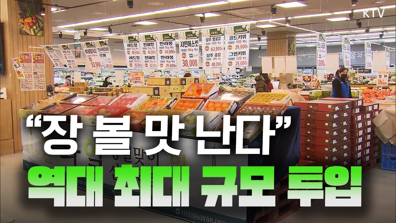 “장바구니 걱정 없는 넉넉한 명절” 성수품 27만 톤·할인 910억 원 투입! ‘2026년 설 민생안정대책’ 총정리
