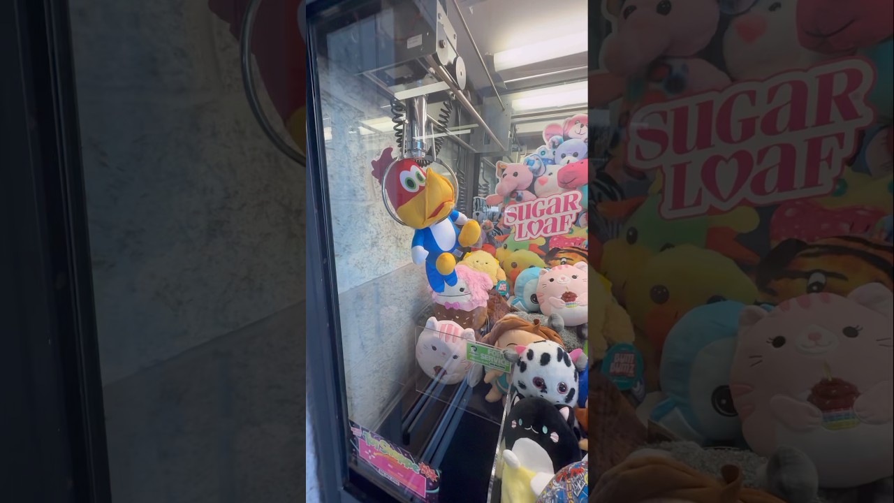 День 16. Пытаемся выиграть в автомате Walmart Claw Machine! #шорты #аркада #автомат