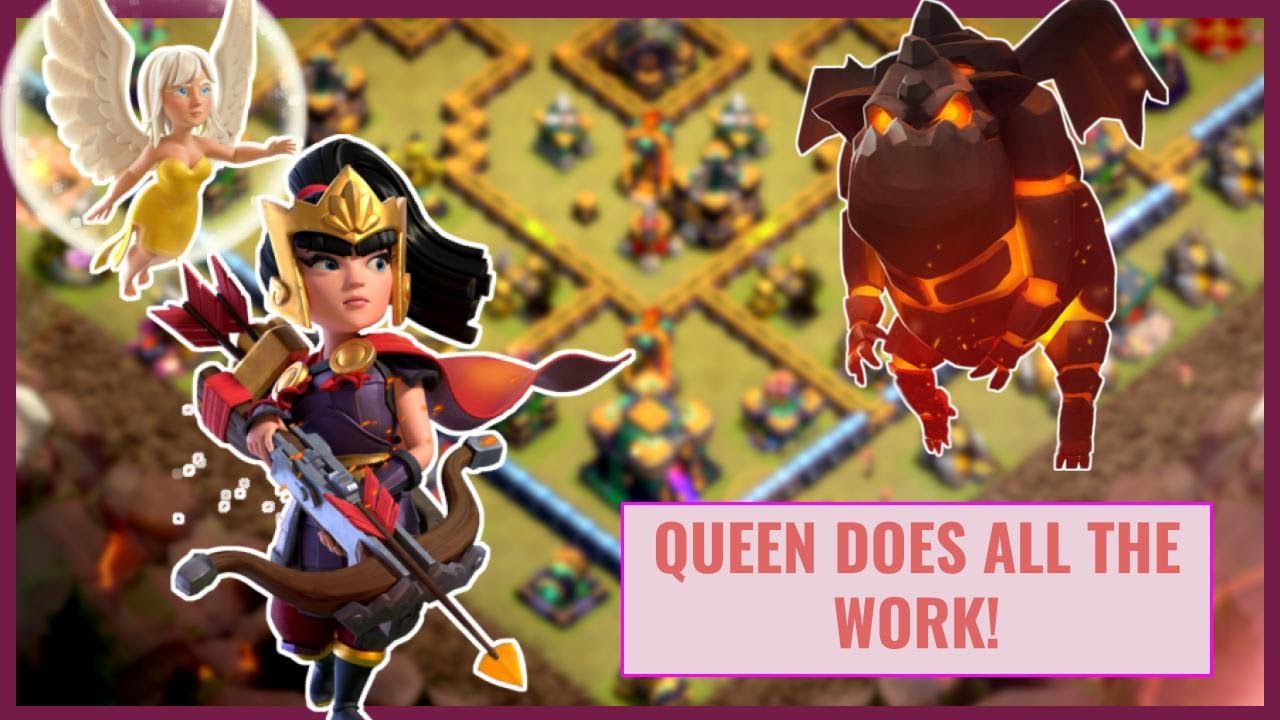 QUEEN DOES ALL THE WORK!! | TH14 QC Lalo | COC Strategy Guide