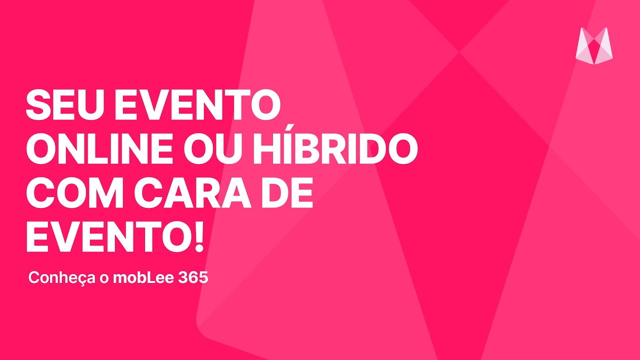Plataforma para eventos online e h&iacute;bridos!