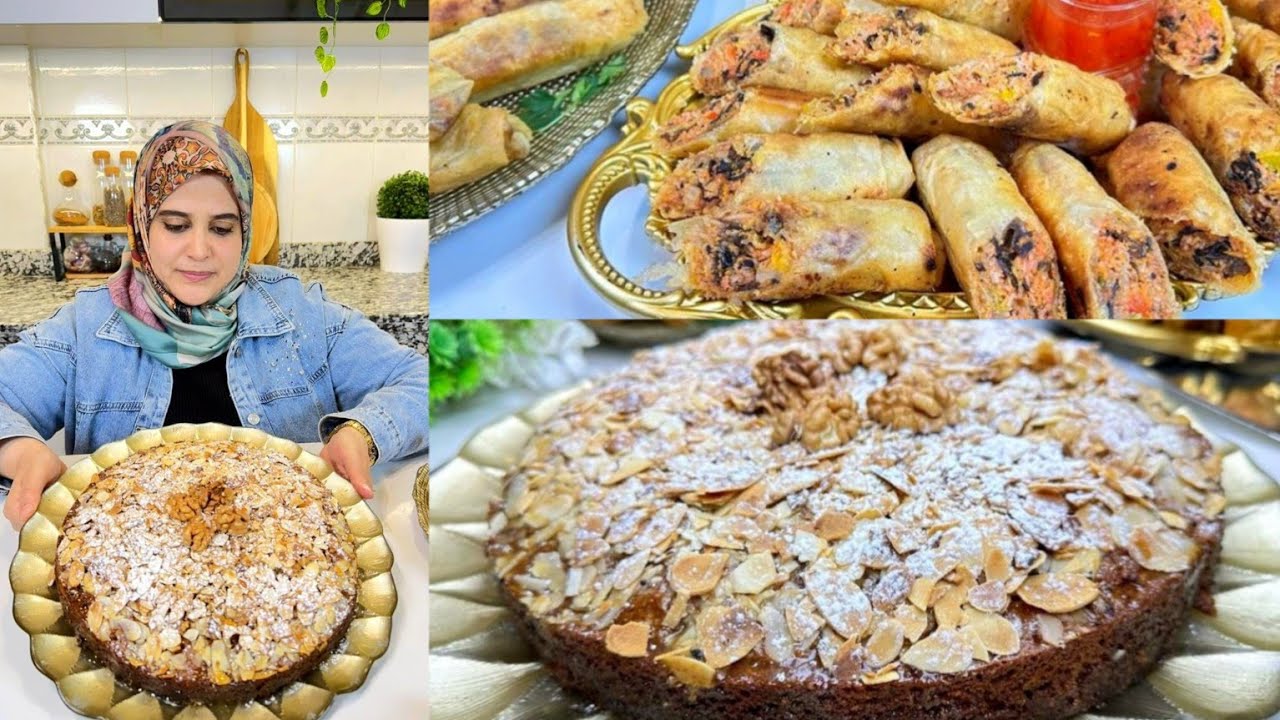 كيكة ملكية👑 ديال القلب بدون دقيق كلها فائدة/ كيكة الضخامة