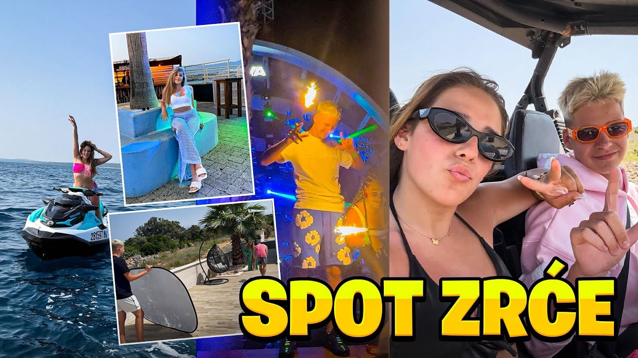 Ovo nismo očekivali na snimanju spota🎬😬”Zrće VLOG🌤️🎼