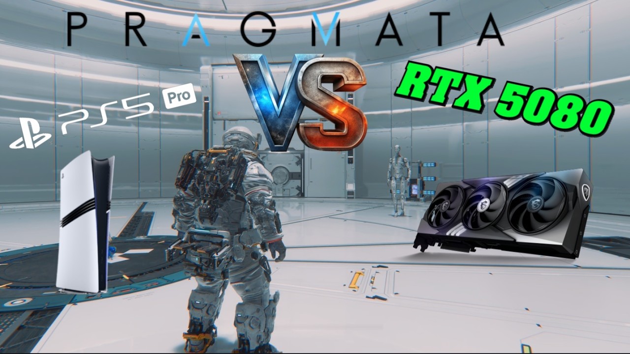 Pragmata PS5 PRO VS RTX 5080
