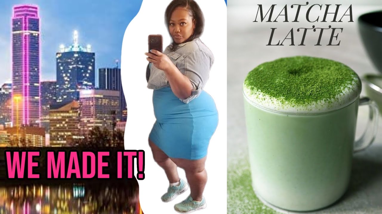 Vacation Vibes: We Made It To Dallas + Vintage Room Tour + Starbucks Matcha Tea Latte at home