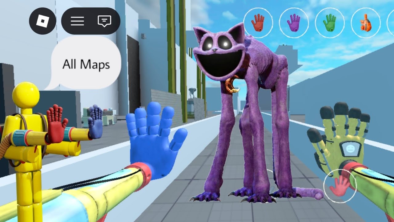 A Grabpack Test All Maps Full Gameplay in Roblox 