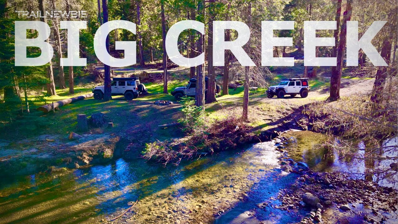 ULTIMATE Creekside CAMP Spot in the Sierra Mountains | Offroad Overland trip in California