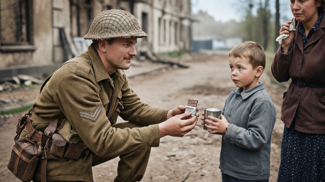 When Canadians STOPPED for Dutch CHILDREN