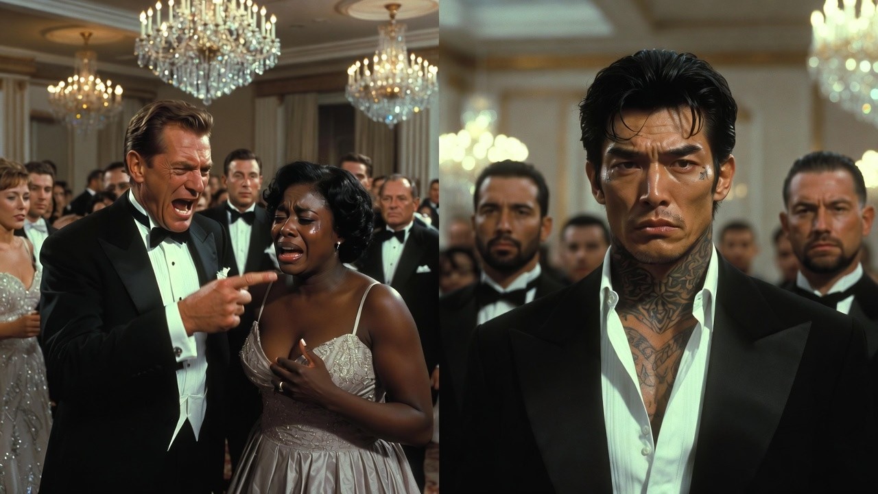 He Humiliated His Poor Black Ex at a Luxury Gala —Unaware the Korean Mafia Boss Host Was Her Husband