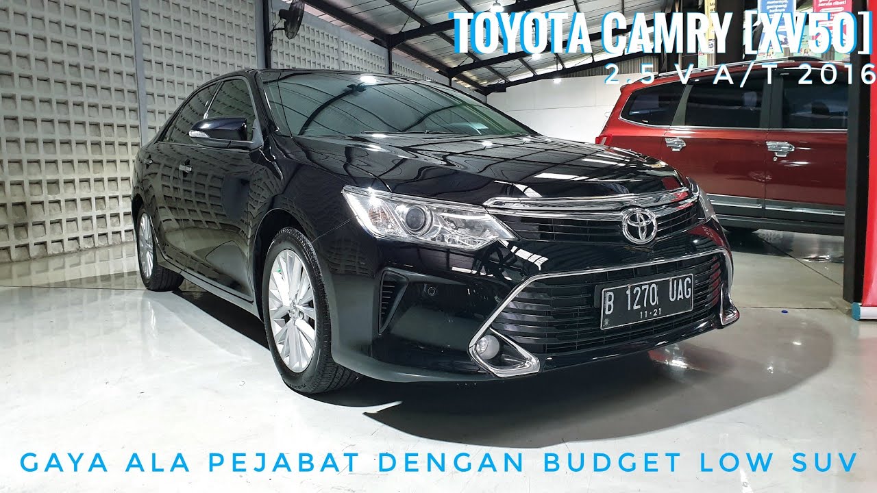 Toyota Camry 2.5 V A/T Facelift 2016 [XV50] In Depth Review Indonesia