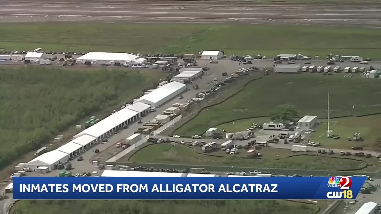 All detainees in Florida's 'Alligator Alcatraz' moved to other locations, DHS spokesperson says
