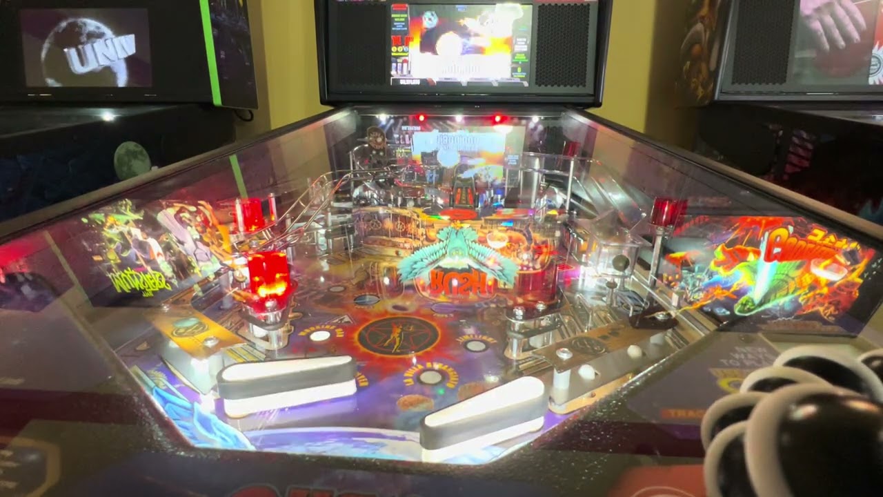 Rush Pro Pinball at Tilt Studio inside the Sandusky Mall