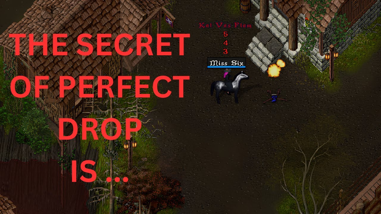 The secret of perfect drop is ...