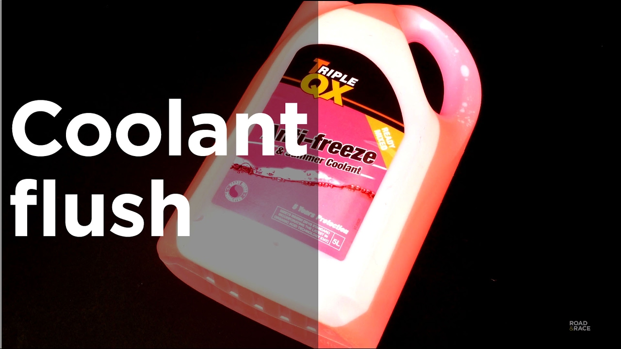 How to flush and replace the coolant on a Porsche Boxster 986