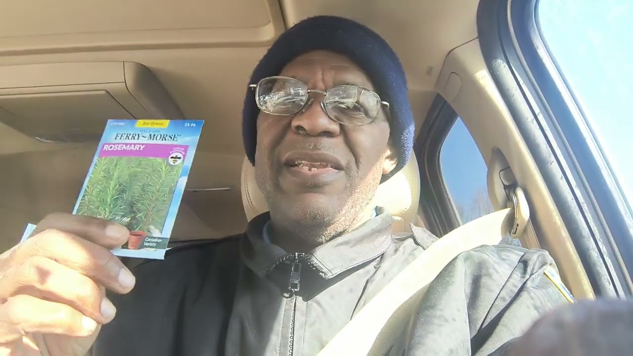 Back from buying seeds at Walmart.