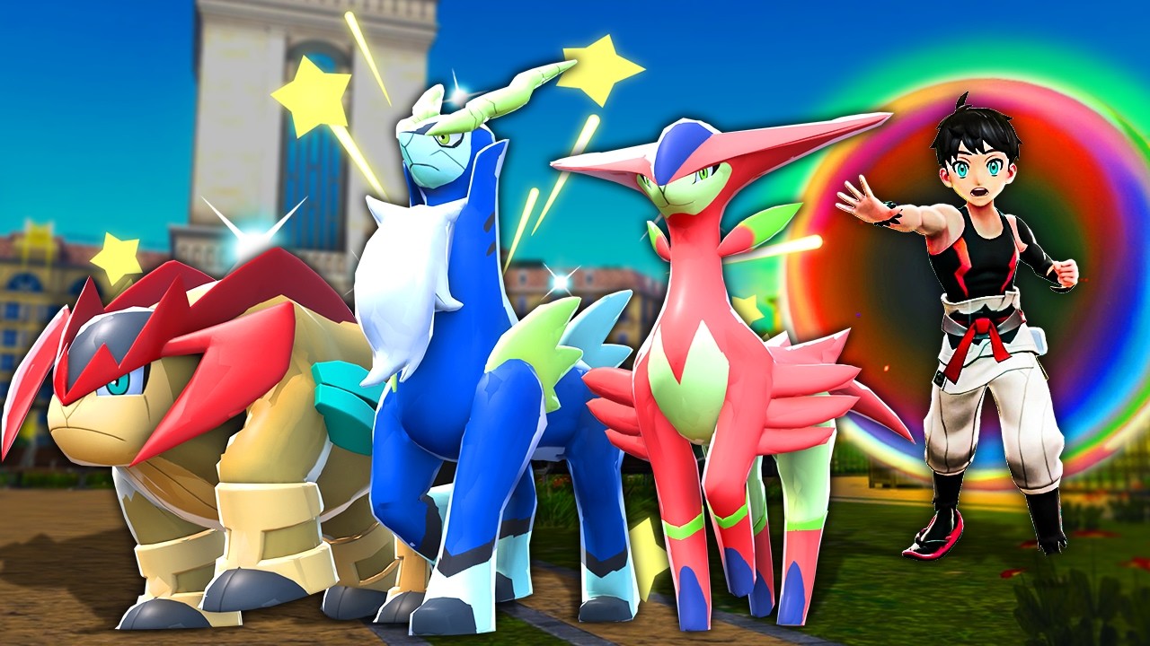 I Caught Every Shiny Legendary Pokémon in Legends Z-A!