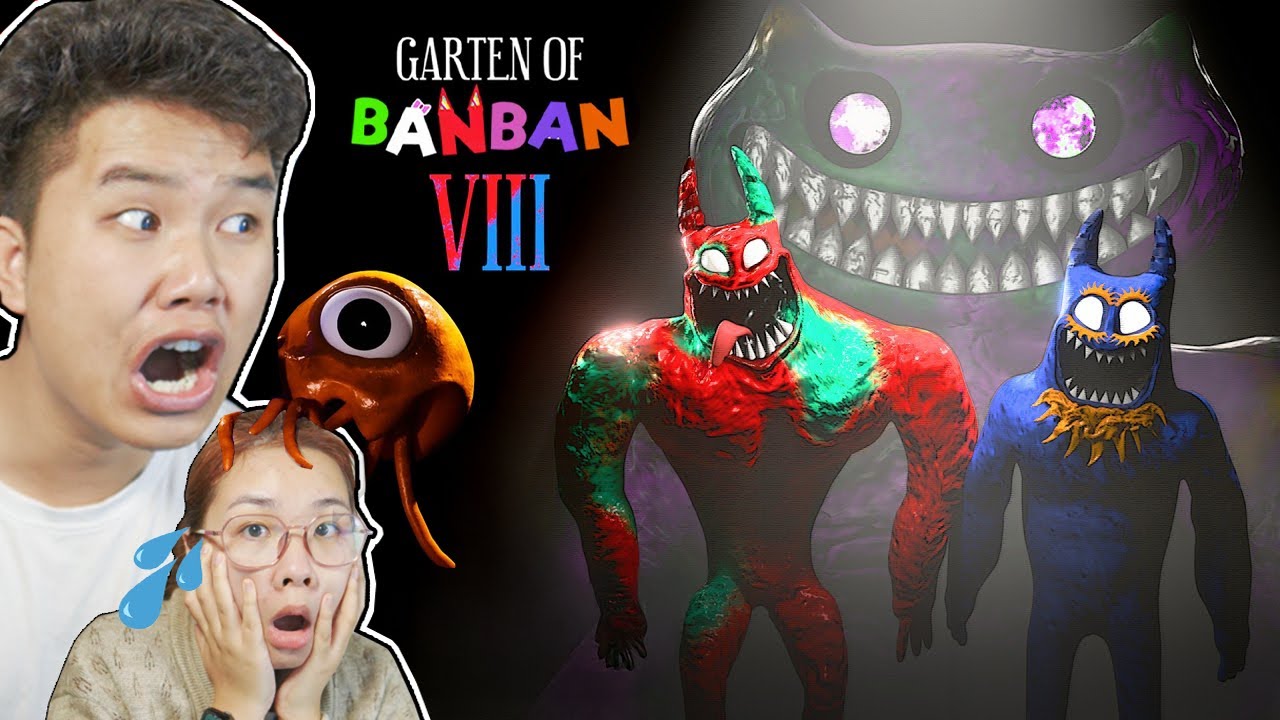 bqThanh & Ốc REACTION Garten of Banban 8: Anti Devil - Official Trailer Có Quái Vật Gì Mới ???