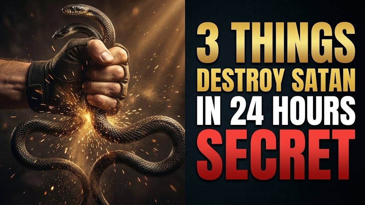 3 Things That DESTROY the DEVIL in 24 Hours (They Don't Want to Reveal the Last One to You!)