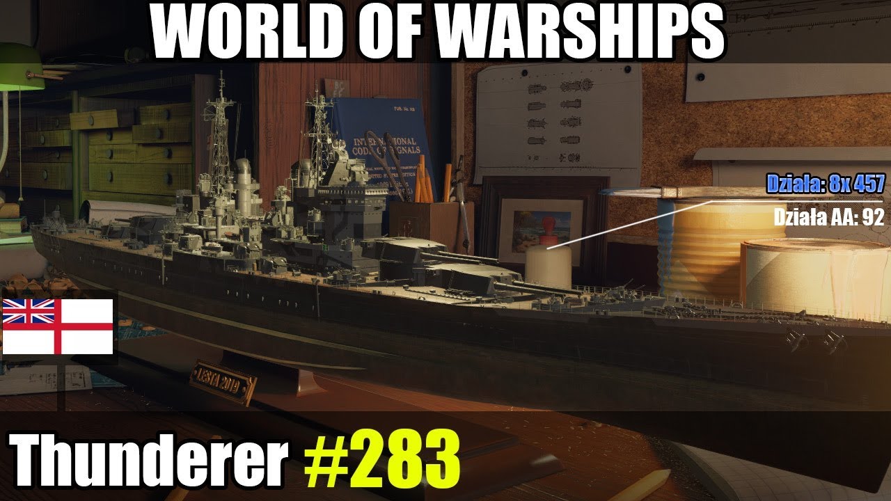 Thunderer - World of Warships gameplay i om&oacute;wienie.