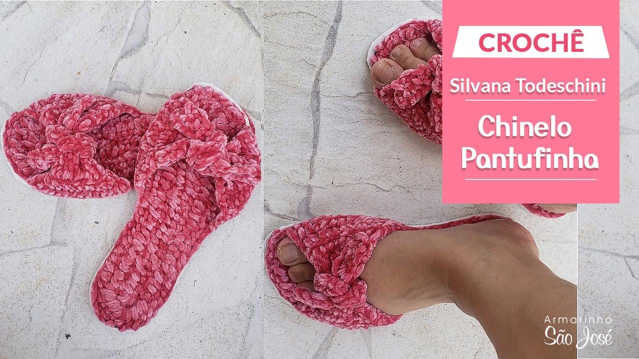 Como fazer Chinelo Pantufinha