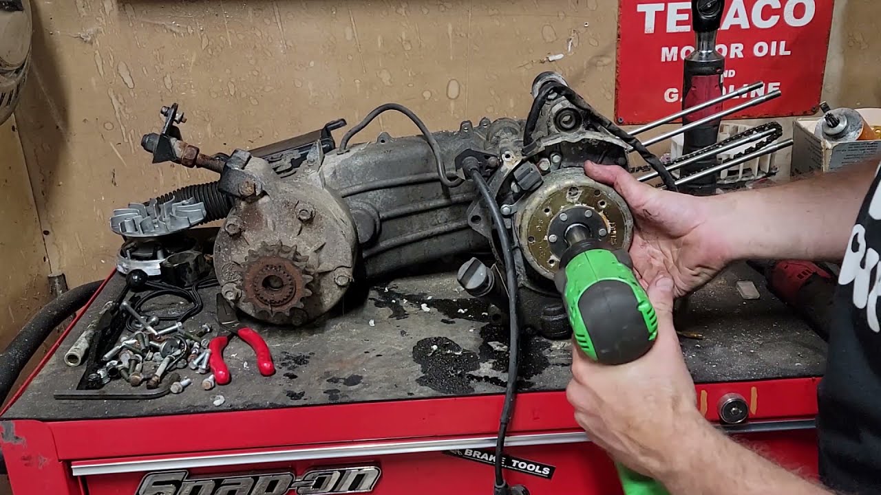 GY6 Baja 150cc Engine Tear Down