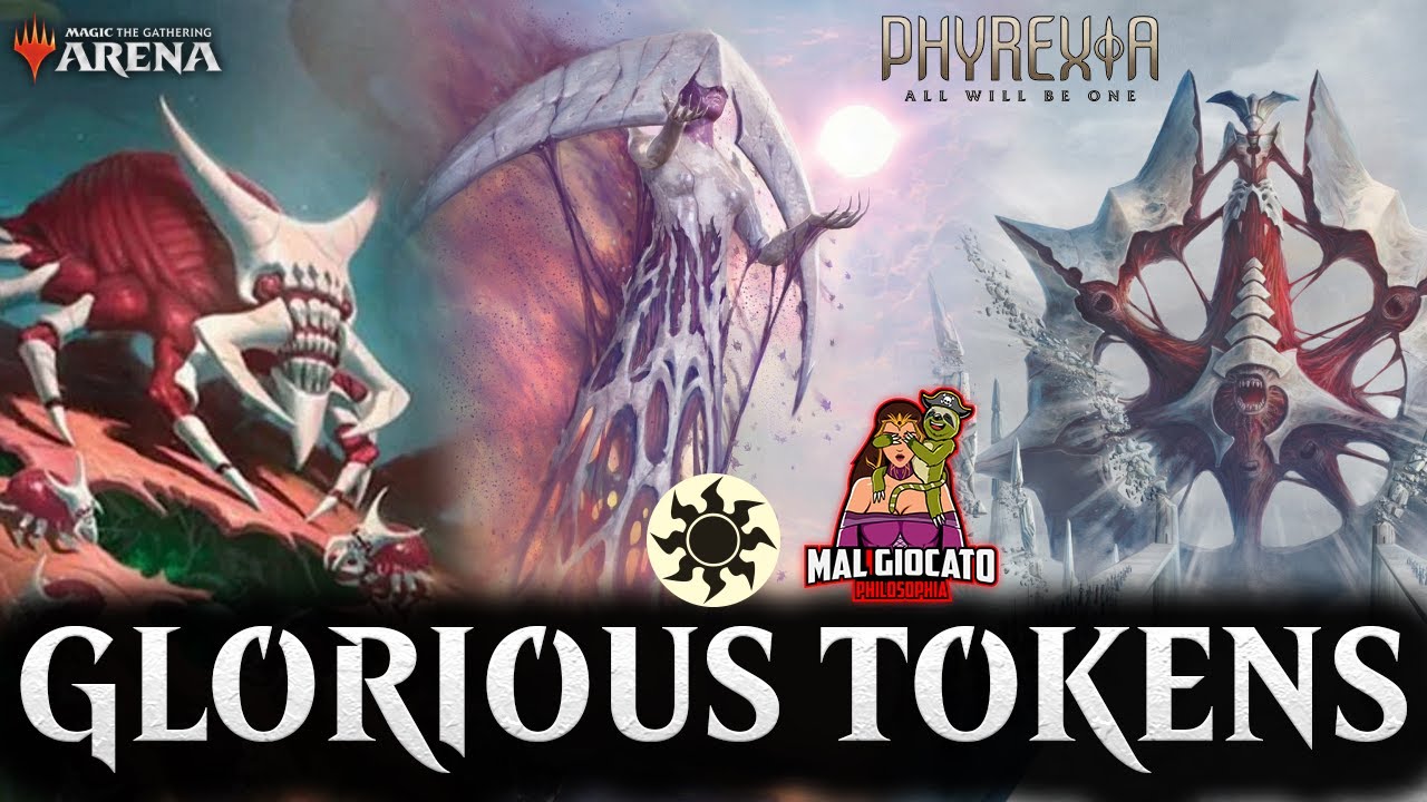 ☀️GLORIA ALLA MOLTITUDINE DI PEDINE 🪳🦗🐜| WHITE TOKENS | Magic MTGA Arena Standard ITA PHYREXIA ONE