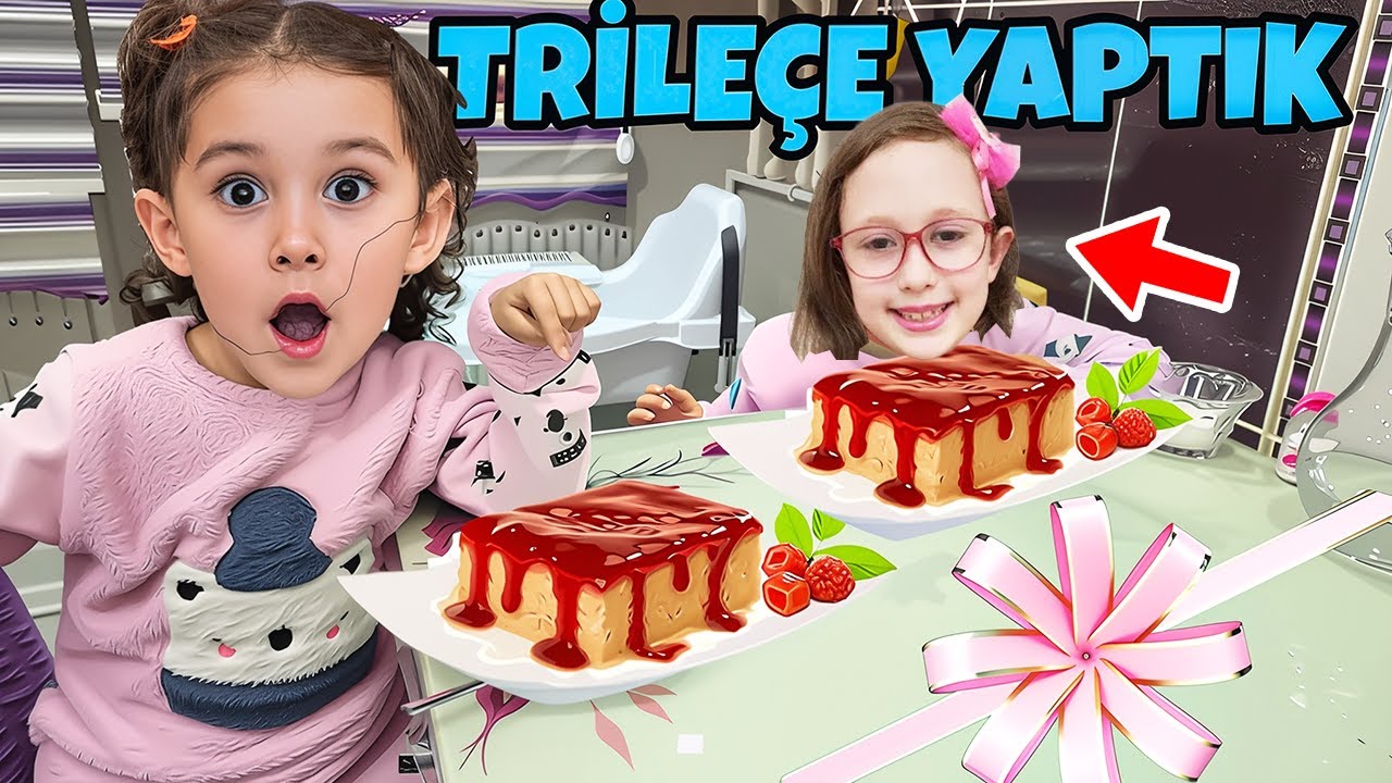 BAHAR VE BANU ALYA İLE TRİLEÇE YAPTIK BAKIN NASIL OLDU !!