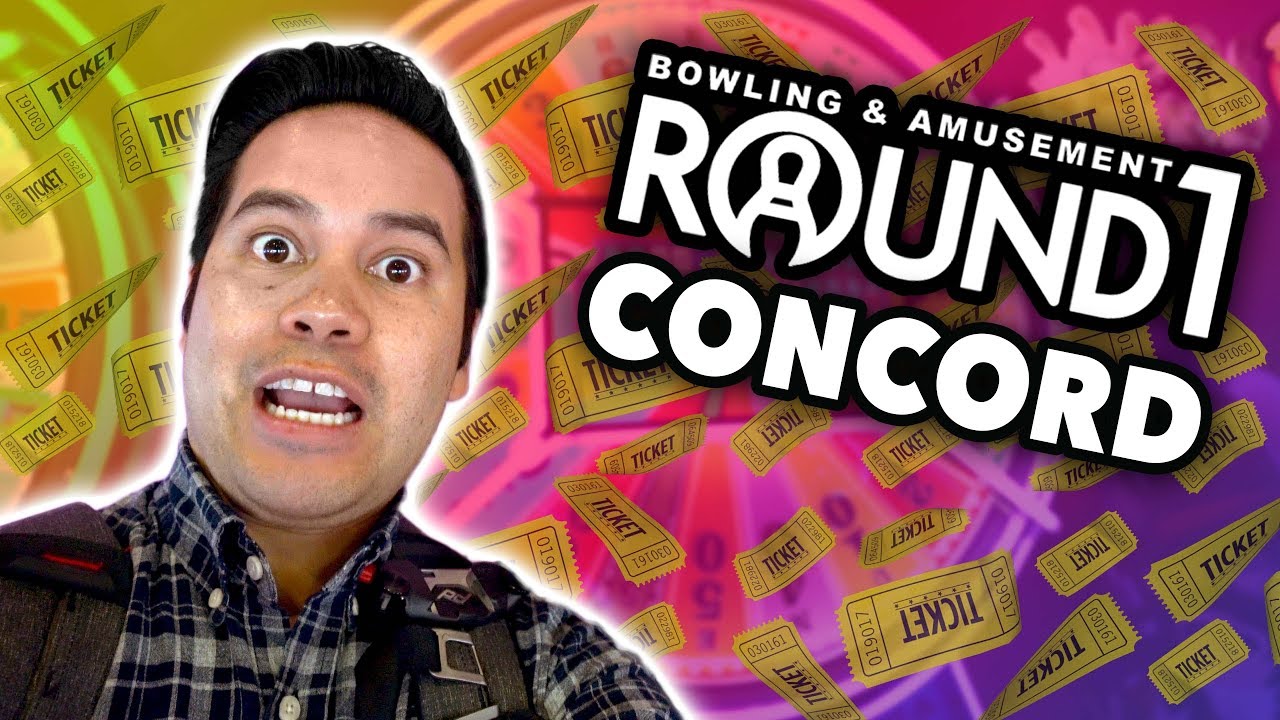 Winning BIG at Round 1 arcade! Ticket jackpots galore at Round 1 Concord