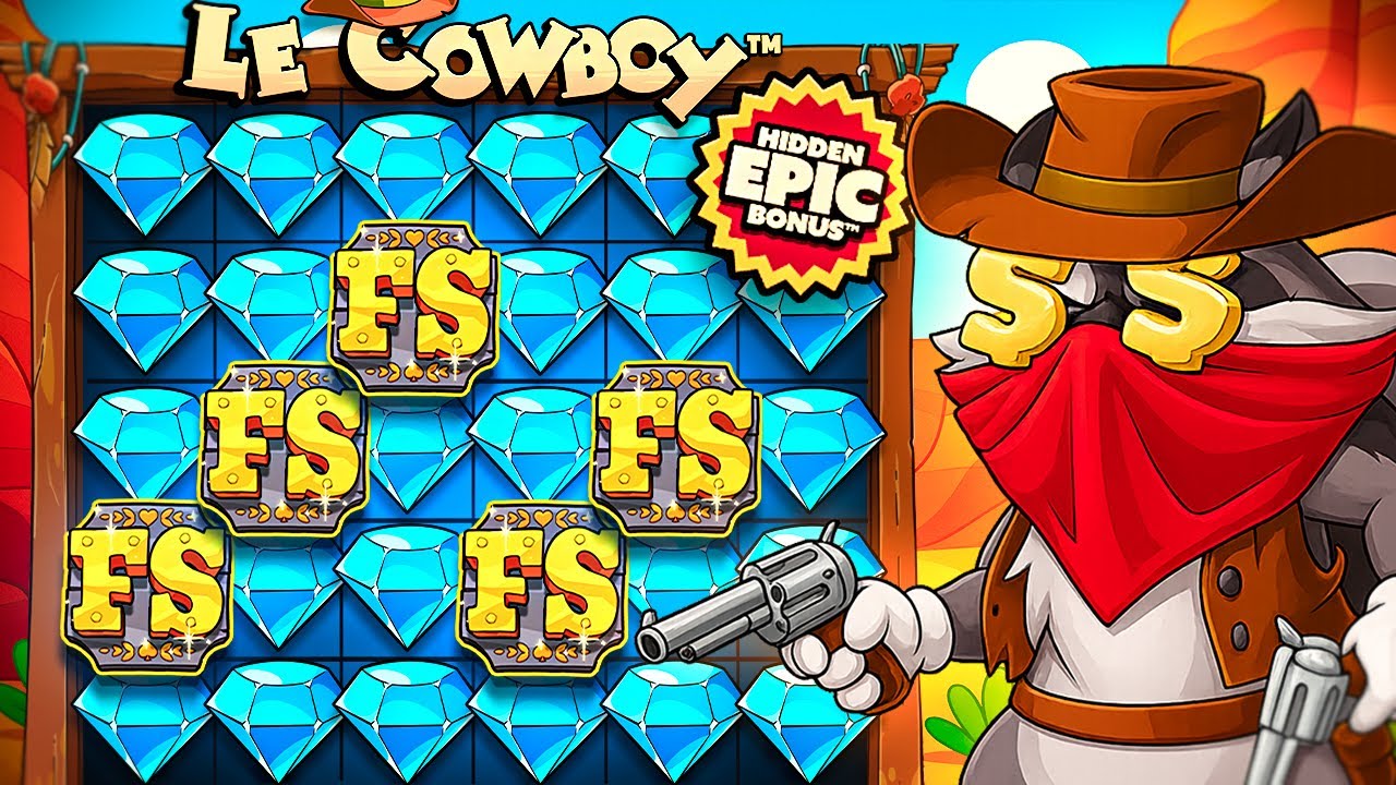 5 SCATTER BONUS On LE COWBOY SLOT.. (LUCKY)