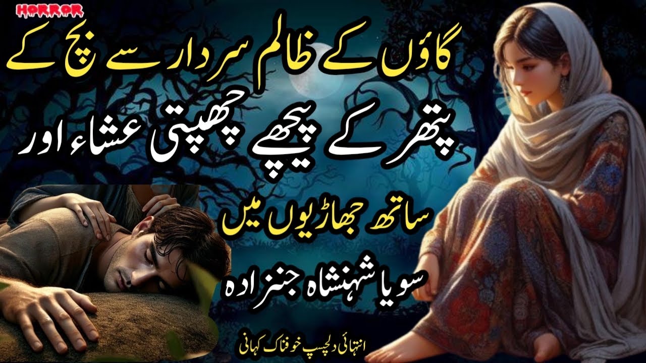 Gao K Zalim Sardar Say Bach K Pathar K Peechay Chupti Isha Aur Sath Jhariyon Mein Soya Shanshae