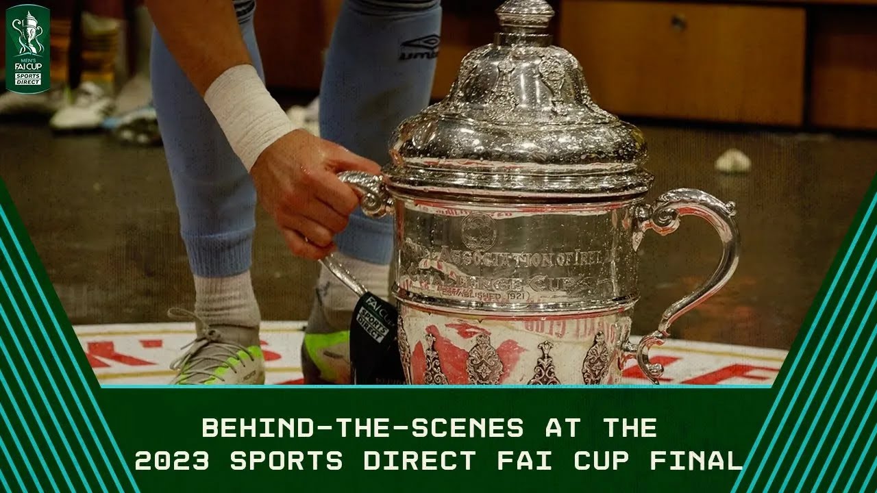 INSIDE ACCESS | BEHIND-THE-SCENES ON CUP FINAL DAY | 2023 Sports Direct Men's FAI Cup Final